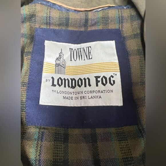 London Fog Vintage Flyer's Cold Weather Jacket - Olive Size L Lined - Picture 7 of 15